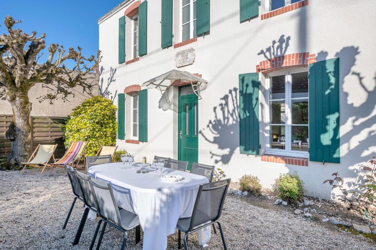 Demeure Familiale De Prefailles Pour 12 Personnes Villa Exterior foto