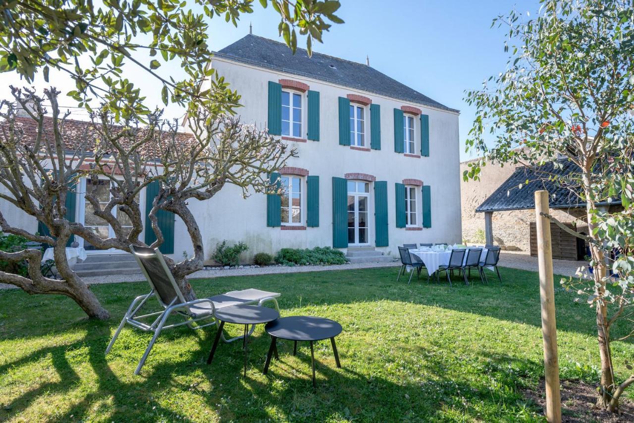 Demeure Familiale De Prefailles Pour 12 Personnes Villa Exterior foto