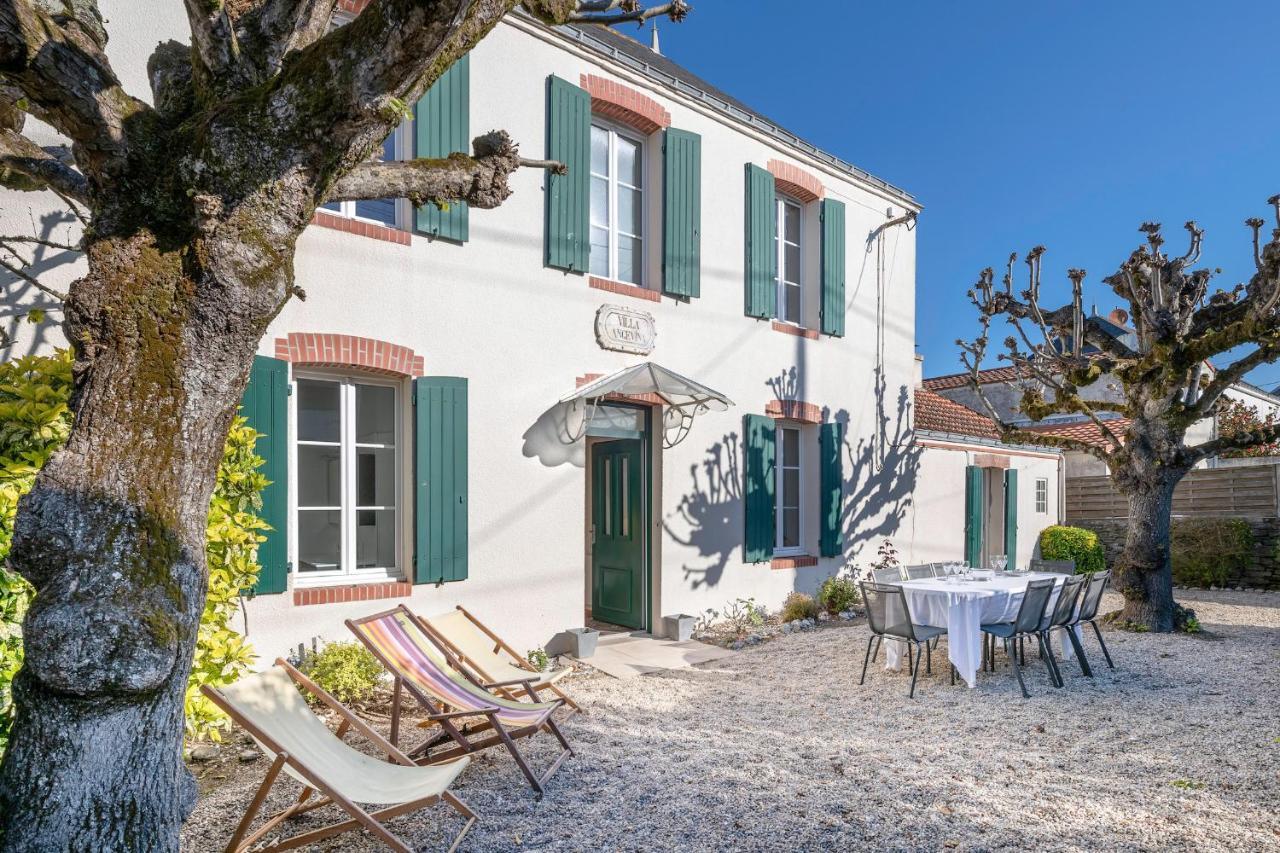 Demeure Familiale De Prefailles Pour 12 Personnes Villa Exterior foto