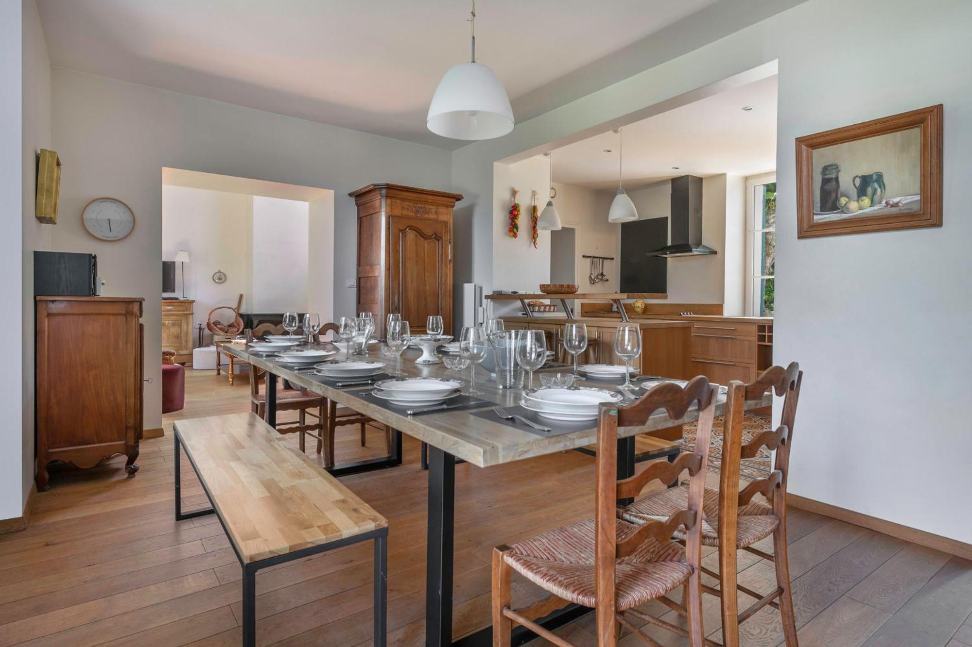Demeure Familiale De Prefailles Pour 12 Personnes Villa Exterior foto